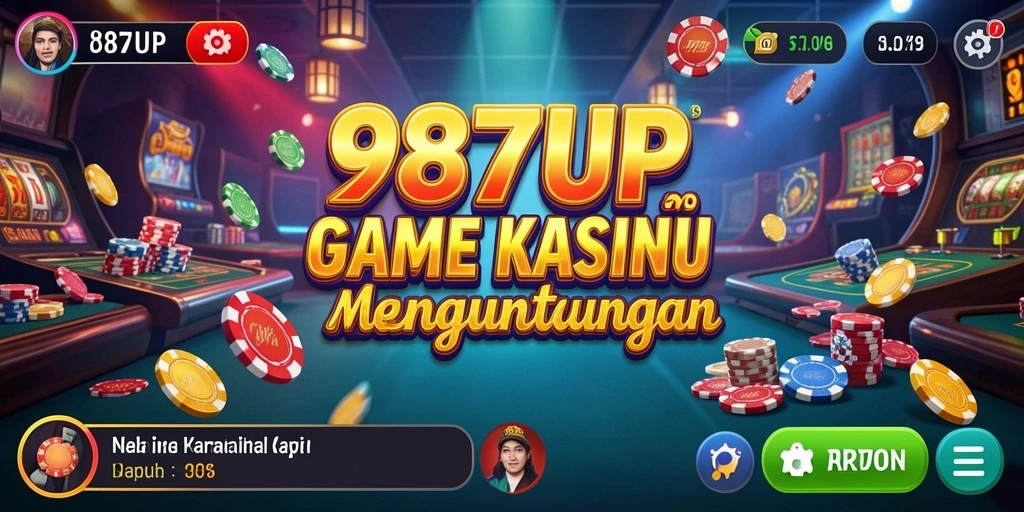 Tampilkan gameplay Kasino yang seru dan mengasyikkan di 987UP.