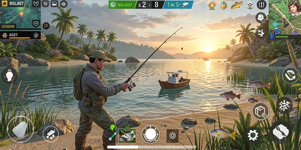 Tangkapan ikan yang menakjubkan di BOLA07, pengalaman Fishing yang seru.