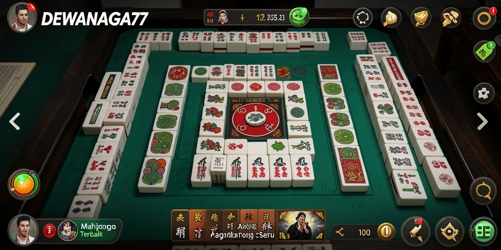 Screenshot gameplay DEWANAGA77 menampilkan aksen grafis yang menarik dan gameplay seru.