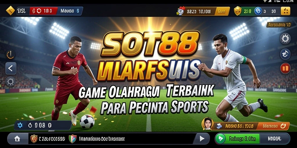 Screenshot SLOT88 menampilkan gameplay olahraga yang seru dan interaktif.