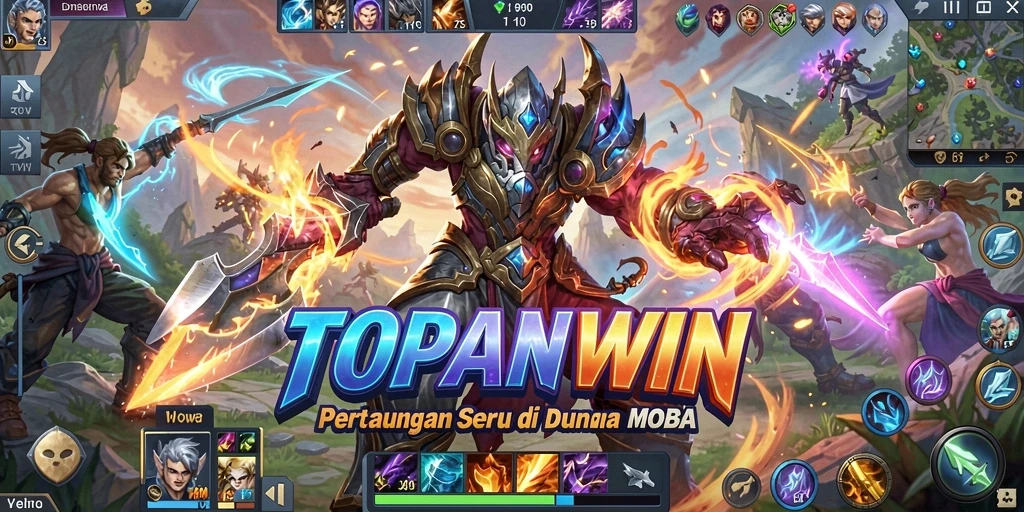 Screenshot dari gameplay seru TOPANWIN dengan grafis luar biasa.